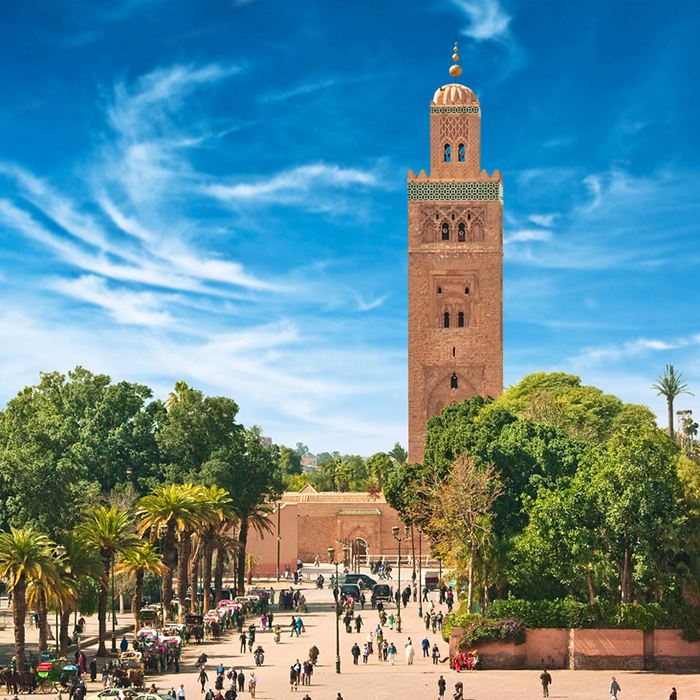 A View of Marrakech (photo courtesy of the Government of Morocco)