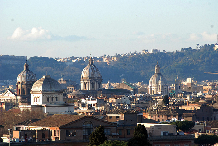 A view of Rome