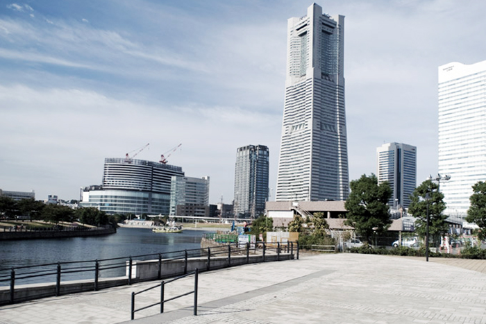 A view of Yokohama