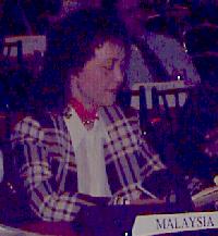 Malaysian Delegate Madame Ting