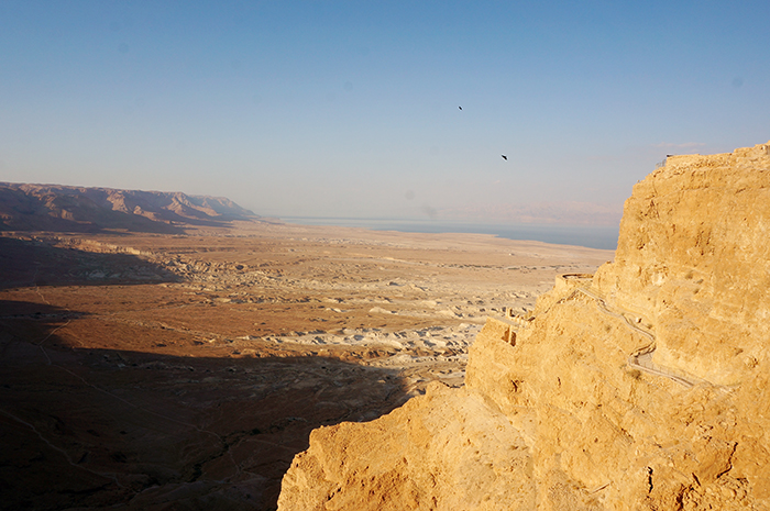 View of Masada (© John Scanlon)