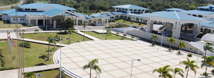 View of Montego Bay Convention Centre, venue of the events