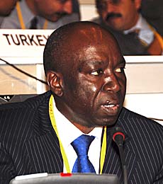 Djibo Leyti Ka, Minister of State and Minister of Environment and Nature Protection, Senegal