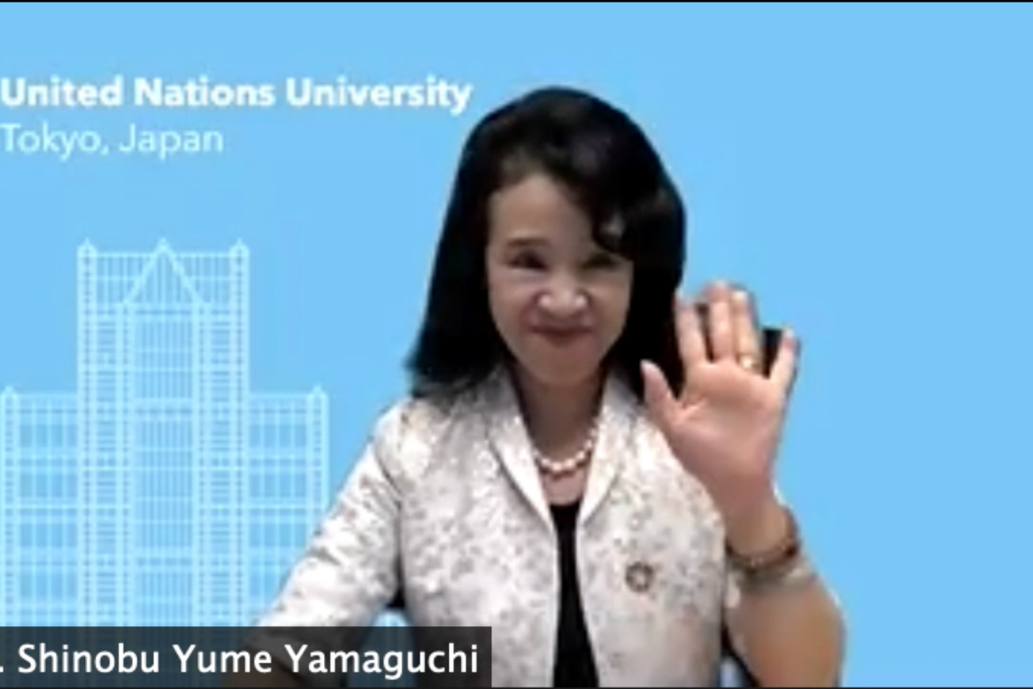 Shinobu Yume Yamaguchi, Director, UNU-IAS