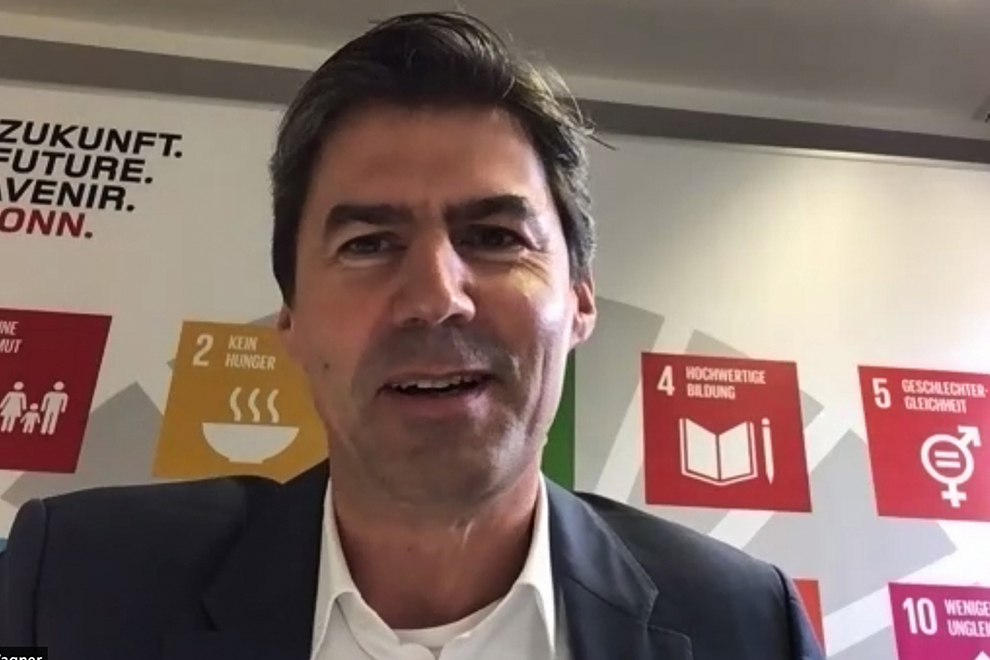 Stefan Wagner, Head, International Relations and Global Sustainability, City of Bonn