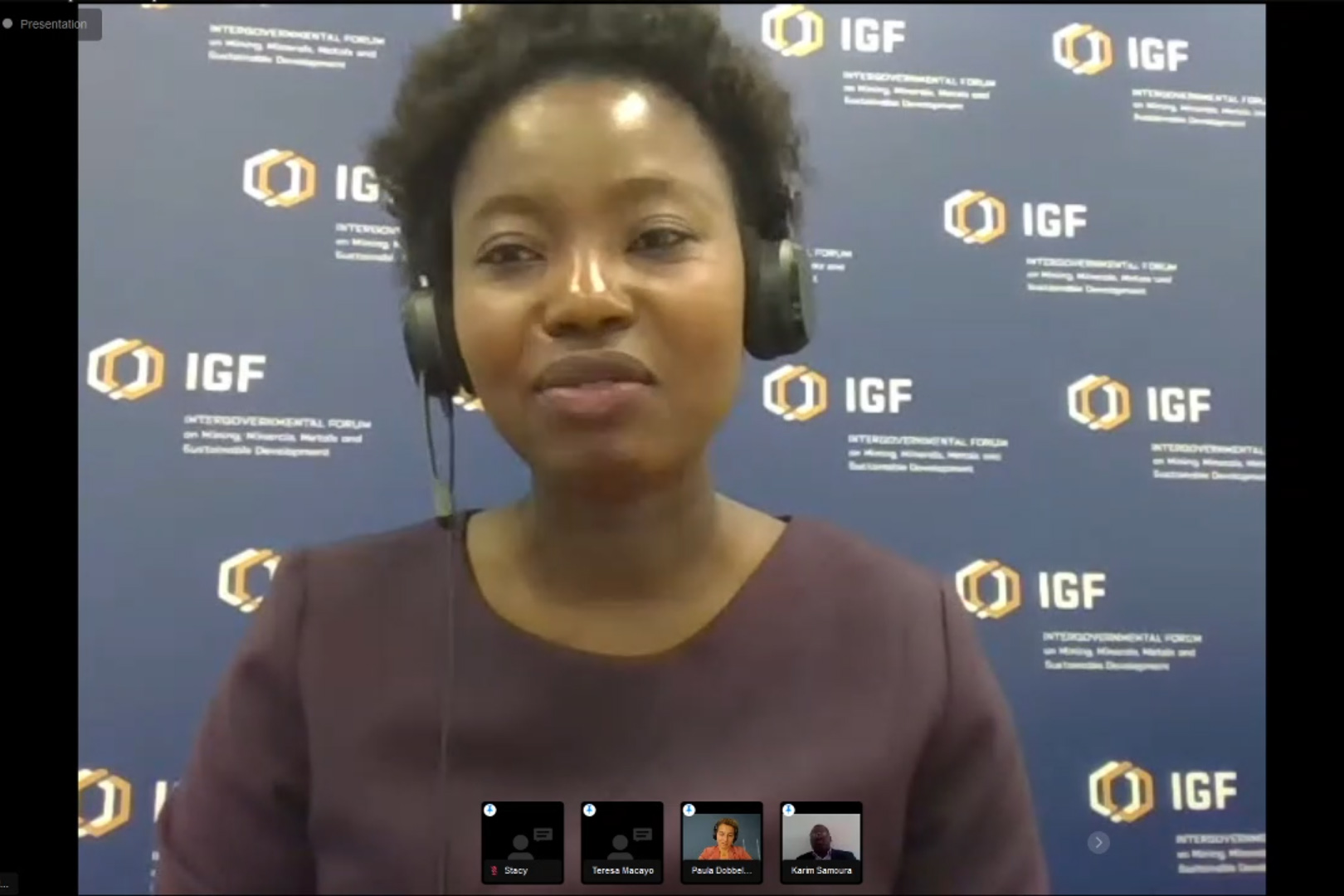 Clémence Naré, IGF Secretariat