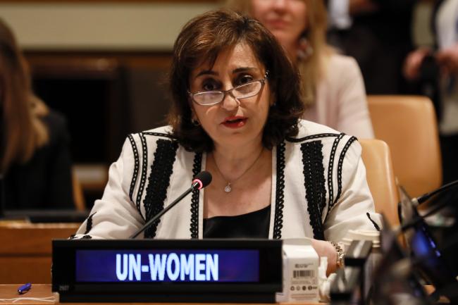 UN Under-Secretary-General and UN Women Executive Director Sima