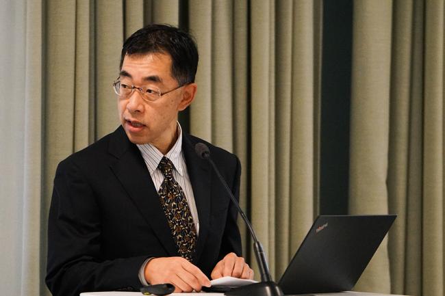 Tomoyuki Okada, UN Department of Economic and Social Affairs (UN DESA) - UNWATER38 - 19Aug2023 - Photo