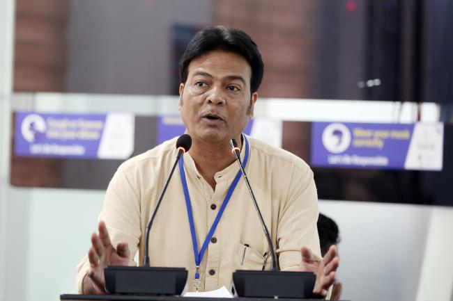 Ajay Kumar Jha, Asia Pacific Regional Facilitator of Major Groups & Stakeholders 