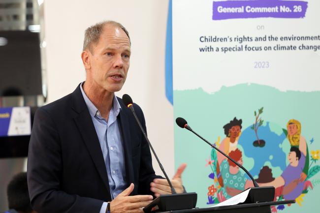 Christian Skoog, UNICEF Representative in Sri Lanka 