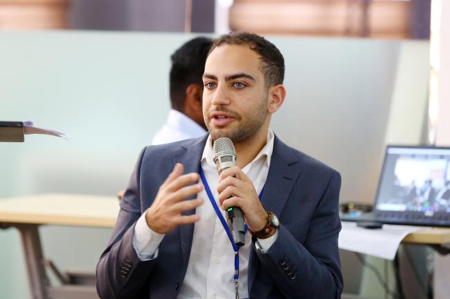 Youssef Aboali, Innovation and Partnerships Officer, UNSPBF 