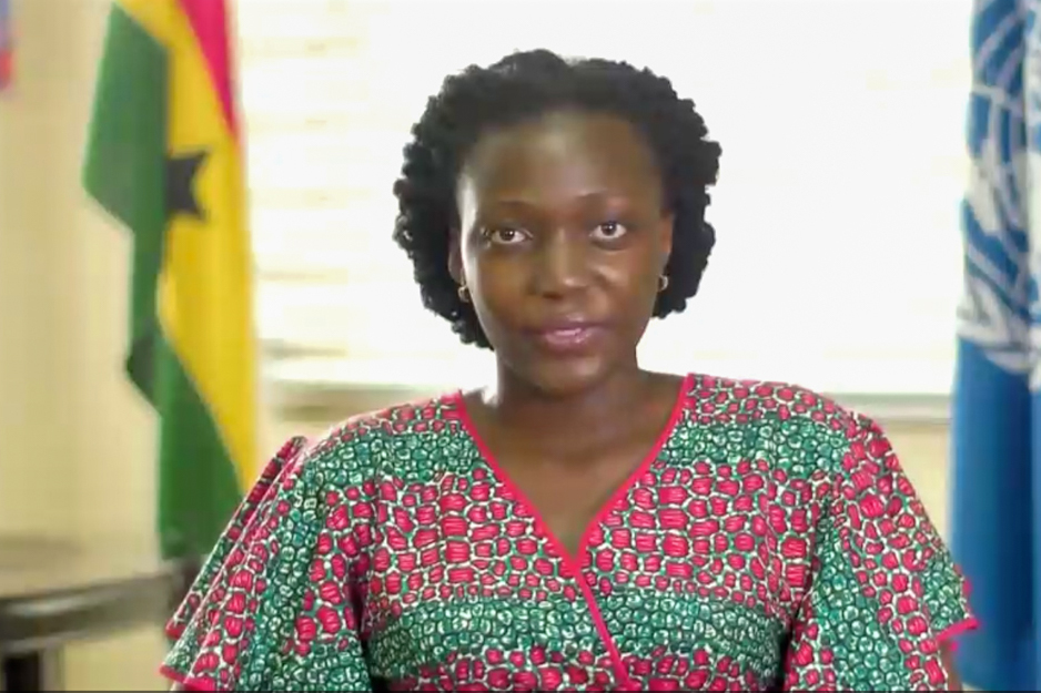 Akosua Adubea Agyepong, youth representative, Ghana