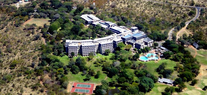 View of the Elephant Hills Hotel and Resort, venue of the 5th Conference on Climate Change and Development in Africa (CCDA-V)