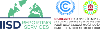 IISD Reporting Services - COP 22 - CMP 12