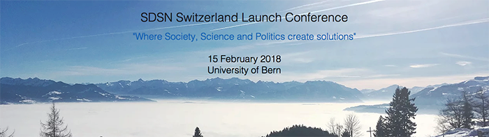 SDSN Switzerland Launch Conference