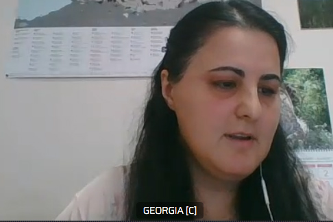 A delegate from Georgia speaks for CEE.