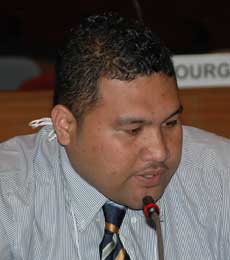 Fassan Redfern, Kiribati, highlighted the issue of old school chemicals, including mercury salts.