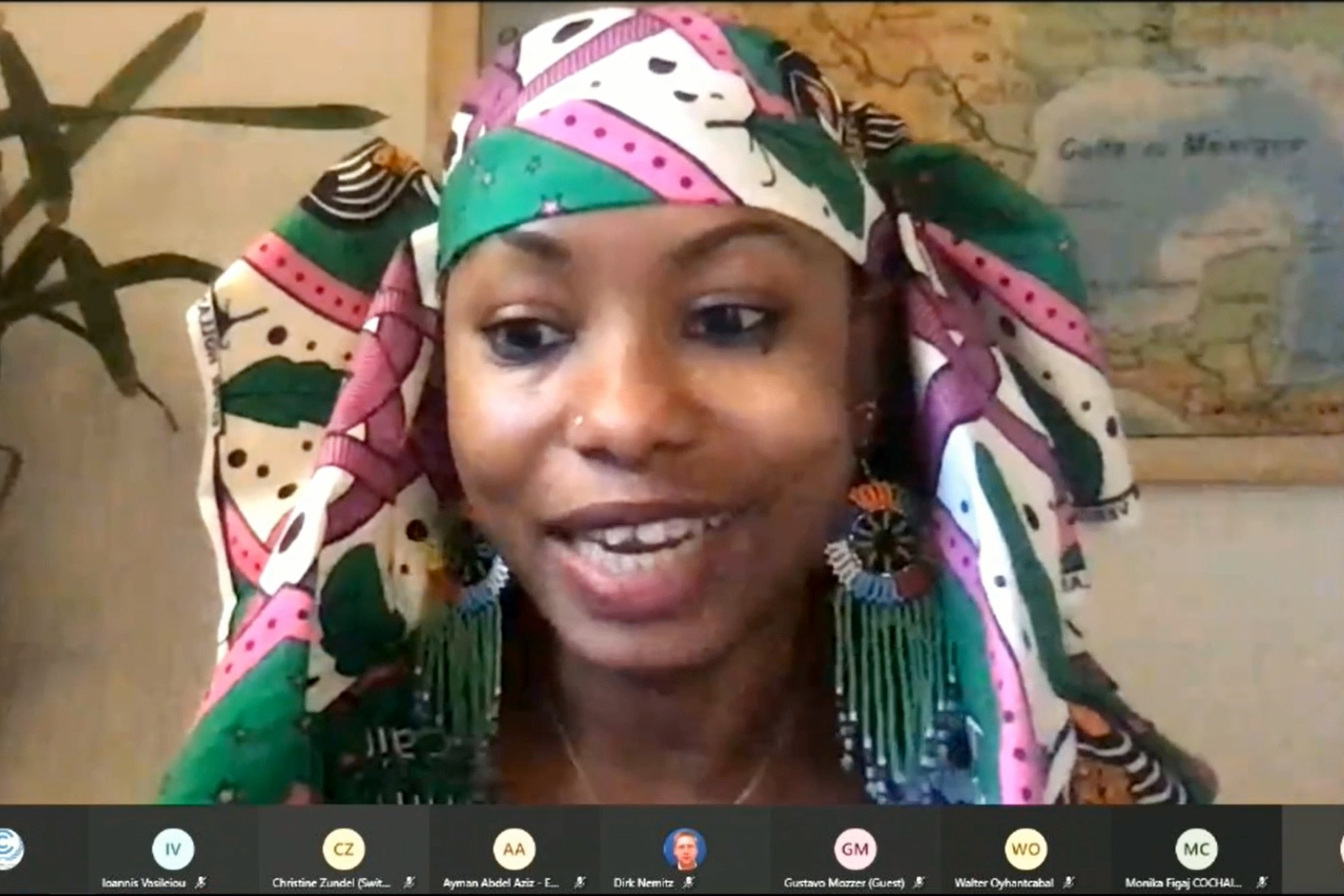Hindou Oumarou Ibrahim, LCIPP FWG member representing Indigenous peoples from Africa