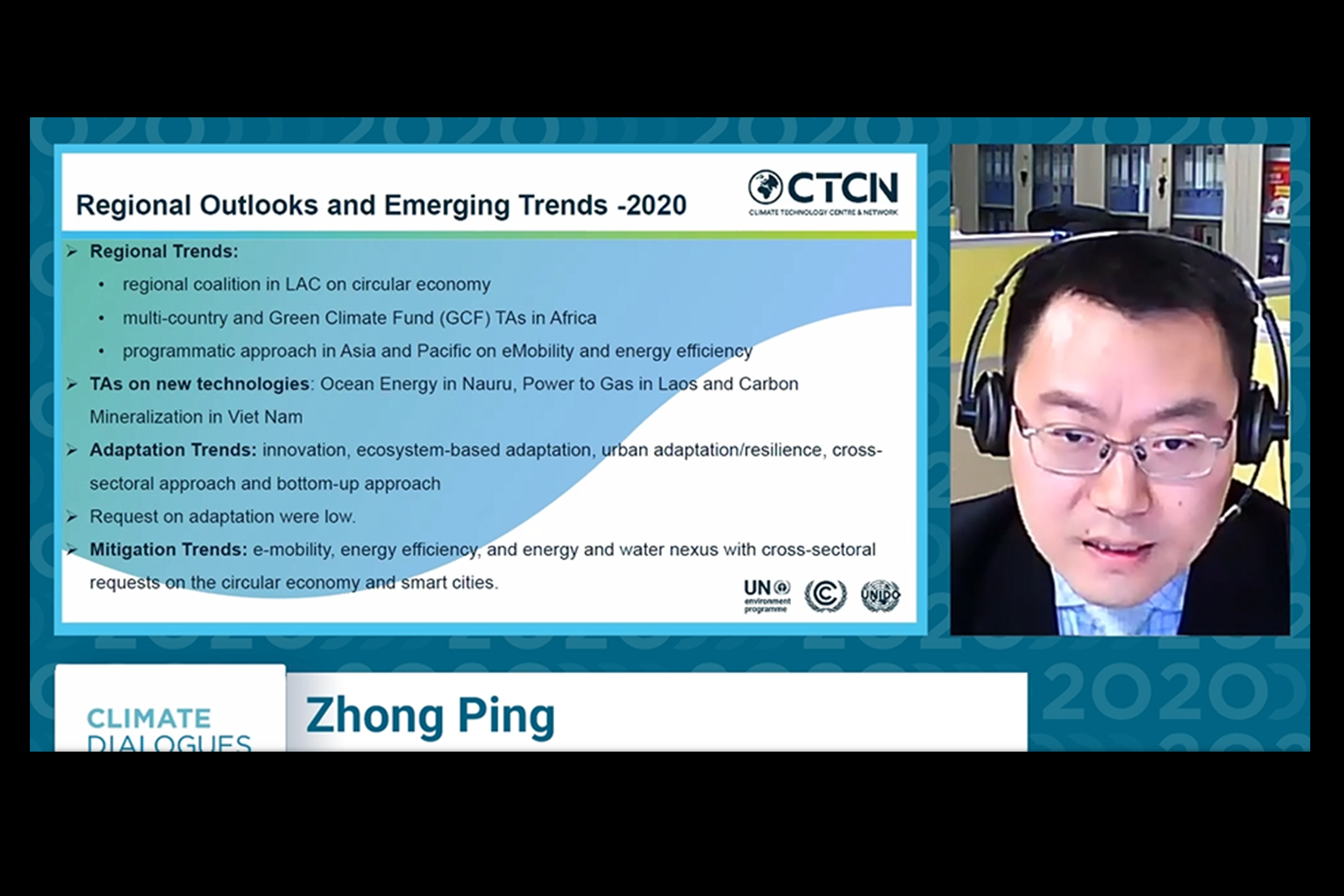 Zhong Ping, Chair of the CTCN Advisory Board