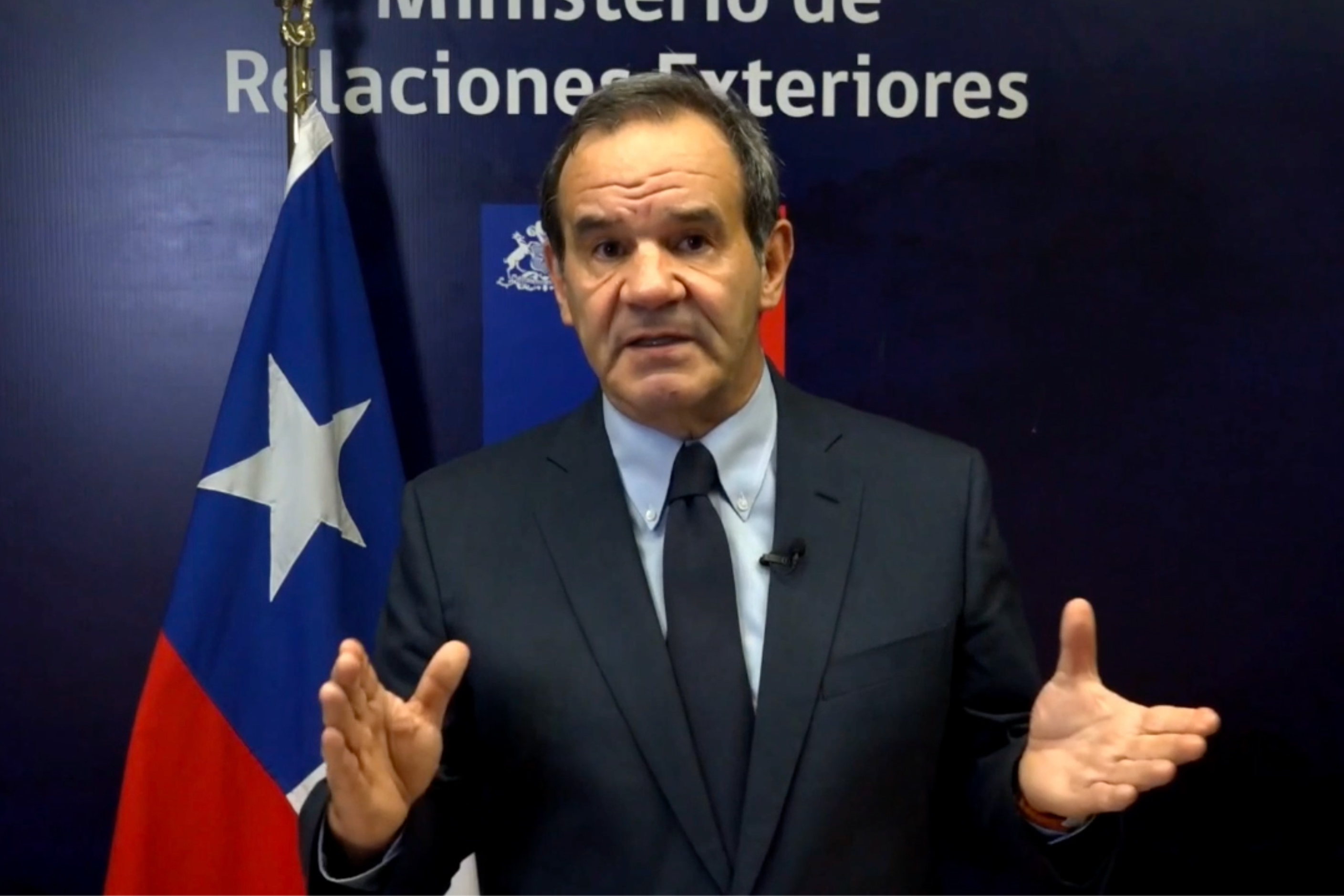 Andrés Allamand, Minister of Foreign Affairs, Chile