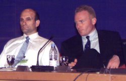 Mike Molitor, PwC, and Nick Hughes, BP