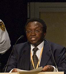 David Mwiraria, President of the 7th session of the Conference of the Parties