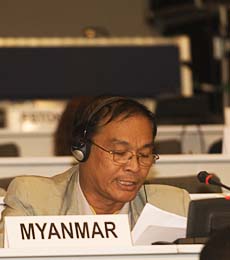 Kyaw Htun, Myanmar
