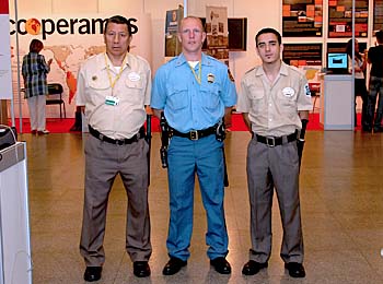 Members of the security team