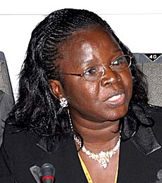 Juliette Biao Koudenoukpo, Minister of Environment and Nature Protection, Benin