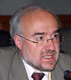 Michel Jarraud, Secretary-General of the World Meteorological Organization, highlighted the establishment, in cooperation with the UNCCD, of the Drought Management Centre for South-Eastern Europe.