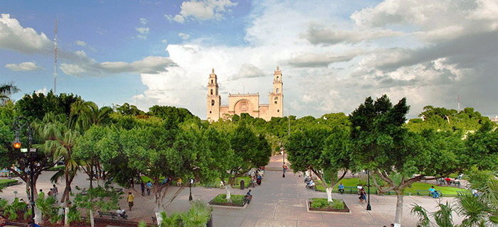 A view of Mérida, Yucatán