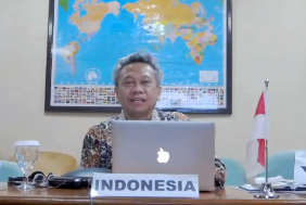 Sya’roni Agung Wibisono, Indonesia, urges clearer consideration in the draft ITTO Biennial Work Programme for 2021-2022 of COVID-19 impacts and how ITTO can help “build back better.”