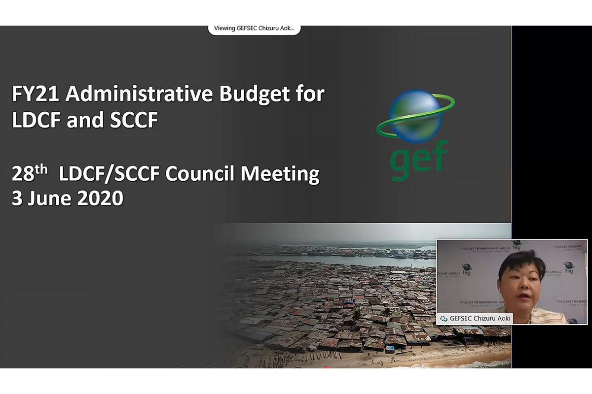Report on the Administrative Budget for the LDCF and SCCF