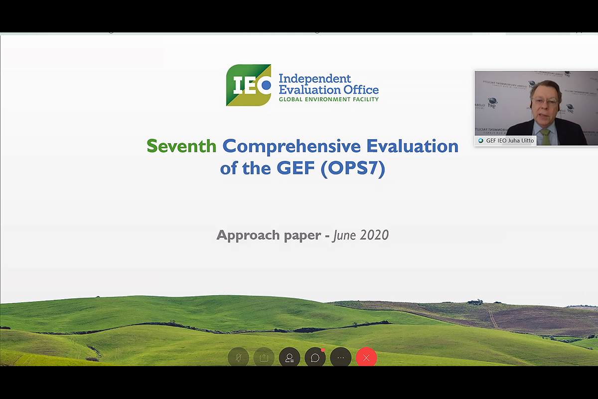 Presentation of the IEO's Approach Paper to the 7th Comprehensive Evaluation of the GEF