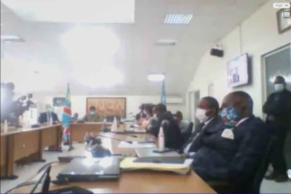Delegates from the Democratic Republic of the Congo (DRC) presented the country's VNR.