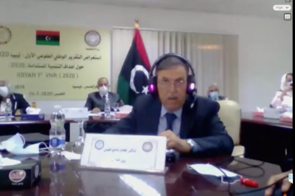 Taher Jehaimi, Minister of Planning, Libya
