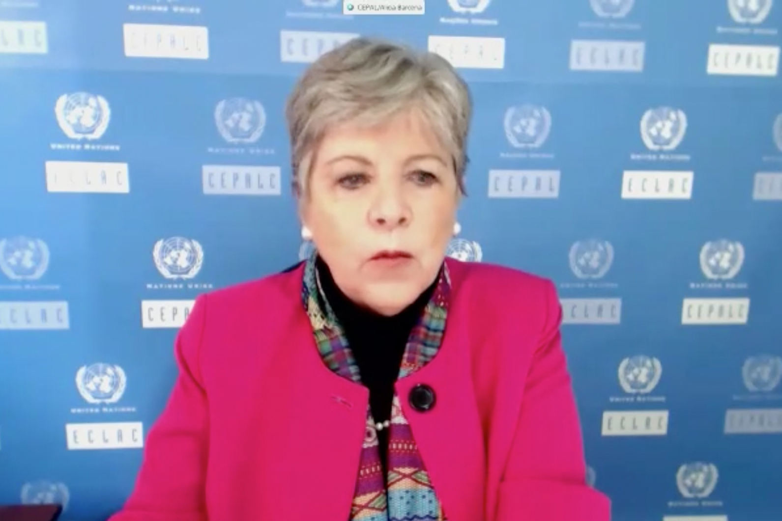 Alicia Bárcena, Executive Secretary, UN ECLAC