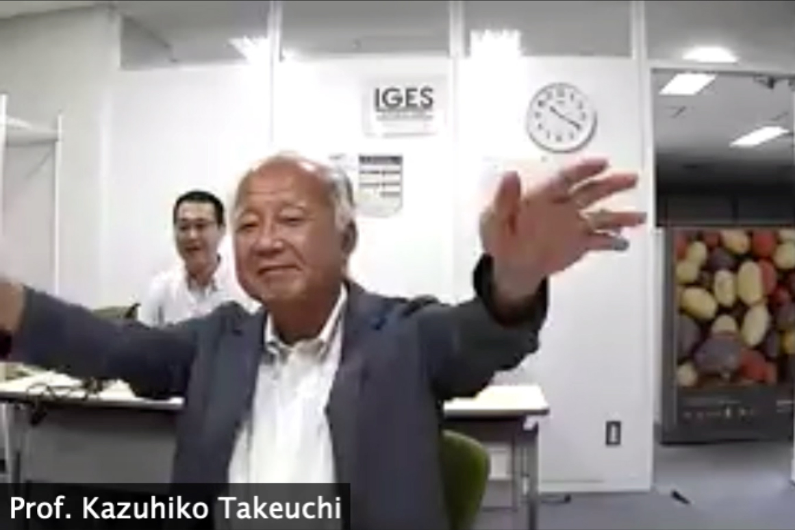 Kazuhiko Takeuchi, President, IGES, and  Visiting Professor, UNU-IAS