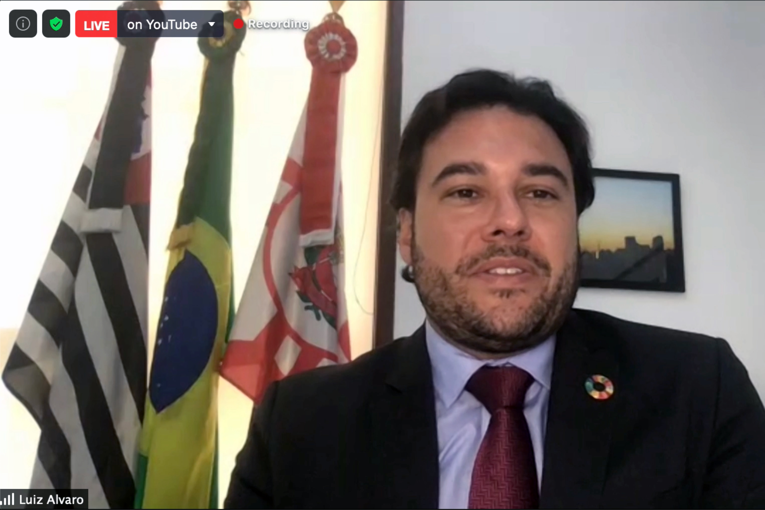 Luiz Alvaro Salles, Secretary of International Affairs, City of São Paulo, Brazil