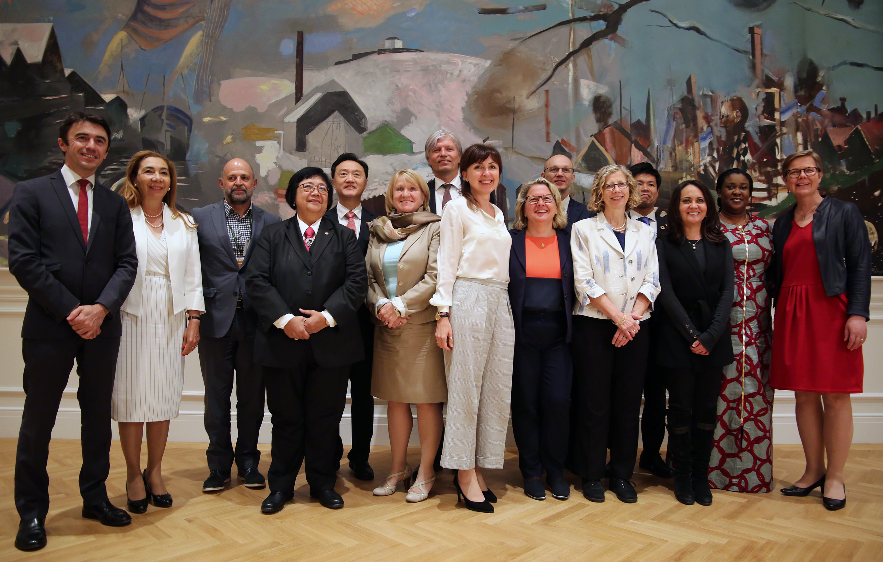 High Level Meeting group photo