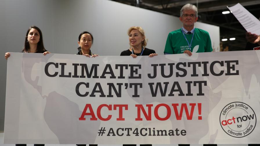 Climate justice cant wait 