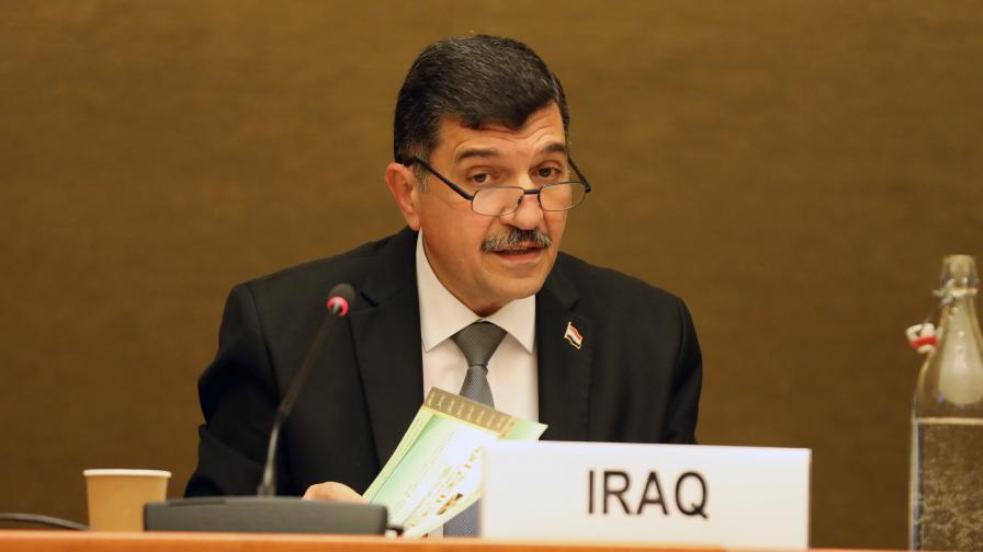 Mahdi Rashid Al-Hamdani Minister of Water Resources, Iraq