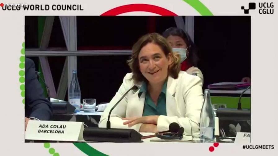 Ada Colau, Mayor of Barcelona, UCLG Special Envoy to the United Nations