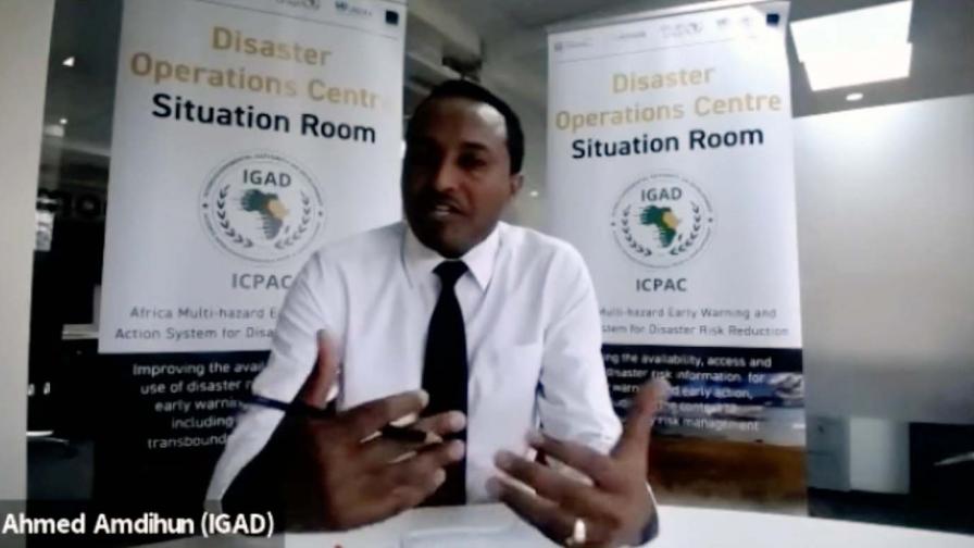 Ahmed Amdihun, Regional Programme Coordinator for Disaster Risk Management, IGAD