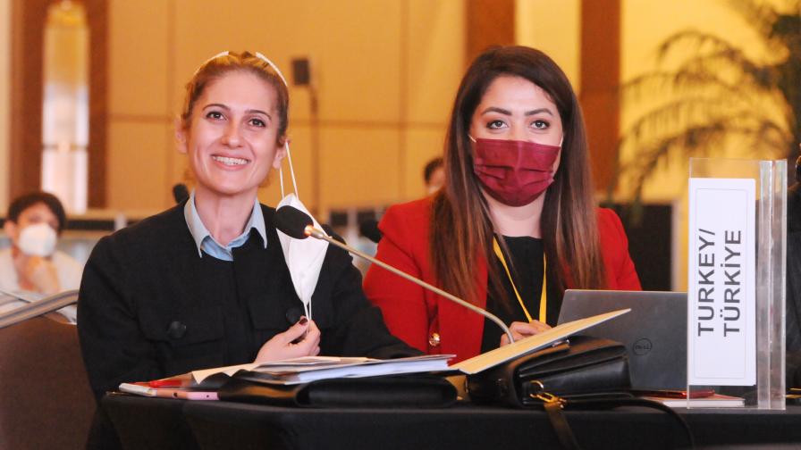 Delegates from Turkey - Barcelona Convention COP 22 - 8Dec2021 - Photo