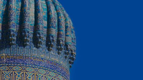 Uzbekistan temple