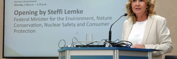 Steffi Lemke, Federal Minister for the Environment, Nature Conservation, Nuclear Safety and Consumer Protection, Germany