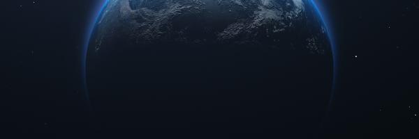 Planet in space