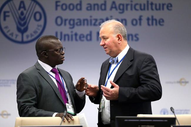 Working Group Co-Chairs Francis Ogwal and Basile van Havre