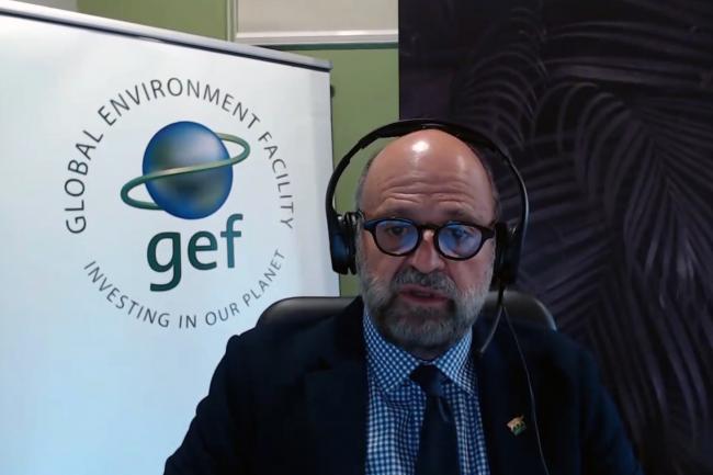 GEF CEO and Chairperson, Carlos Manuel Rodríguez